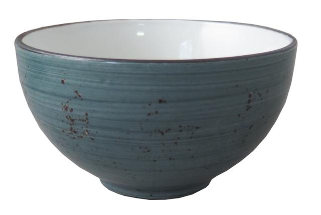 Bowl Rustic blauw 400cc