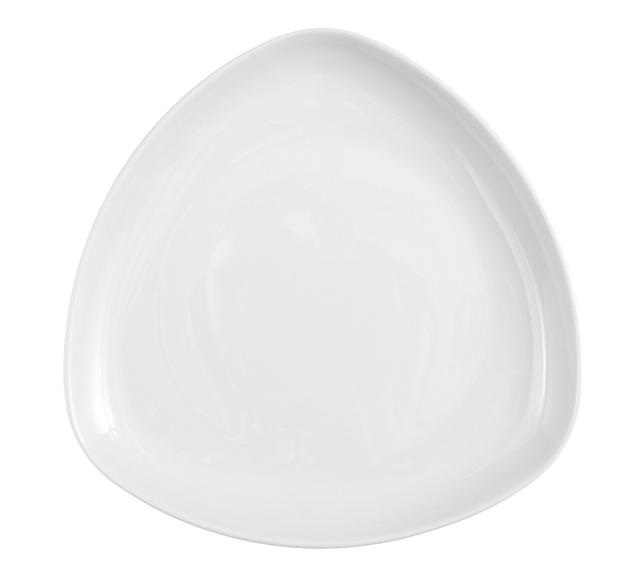 Bord driehoekig Top Dining wit 238mm