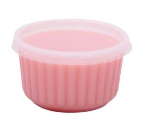 Deksel Ribcup pp transparant 83mm 1000st