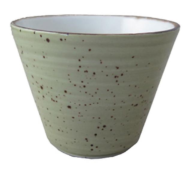 Schaal konisch Rustic lichtgroen 200cc