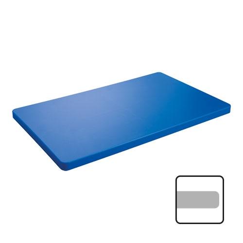 Snijplank blauw glad - 400x250x20mm