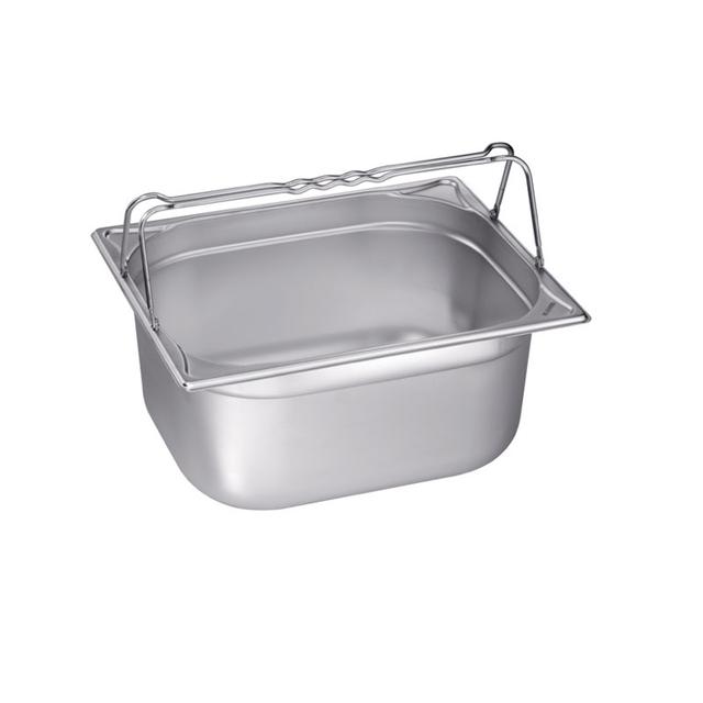 B.PRO Gastronormbak met beugelgreep 1/2 GN-200mm RVS