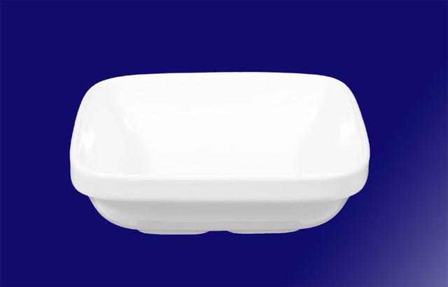 Systeemschaal 027 wit 120x120x 38mm