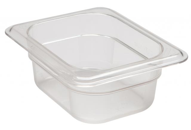 Cambro Gastronormbak 1/8 GN - 161x132x65mm - Clear