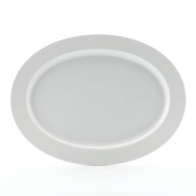 Serveerschotel ov XL wit 280mm