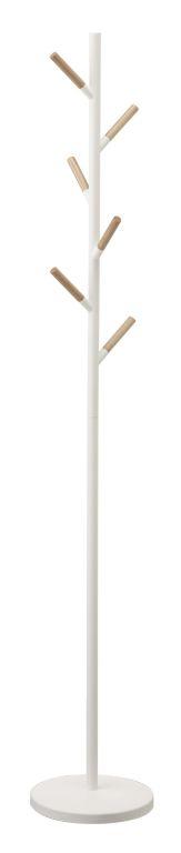 Yamazaki Plain Kapstok Pole Hanger - Wit