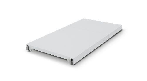 Norm 12, dichte schap PS/alum 1500x400mm