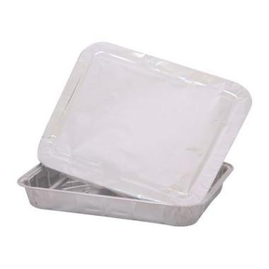 Deksel tbv schaal menu aluminium doos 1000