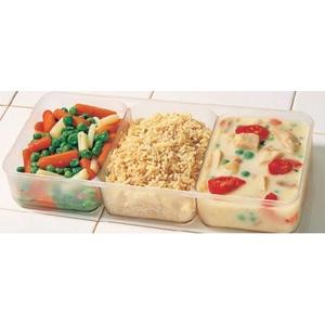 Menut, etensschaal 3-vaks PC