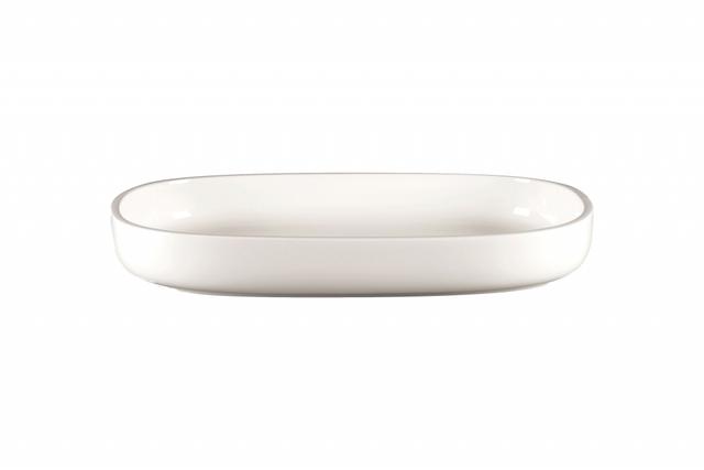 RAK Ease Bord diep ovaal - 332x232x45mm - White