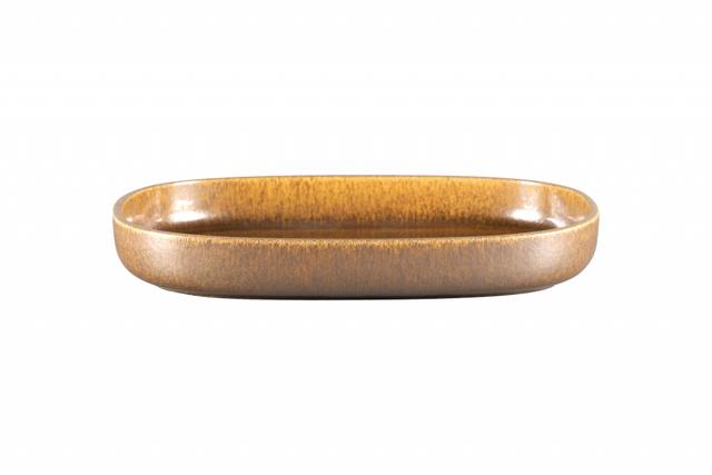 RAK Ease Bord diep ovaal - 332x232x45mm - Rust