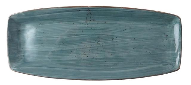 Serveerschotel Rustic blauw 365x155mm