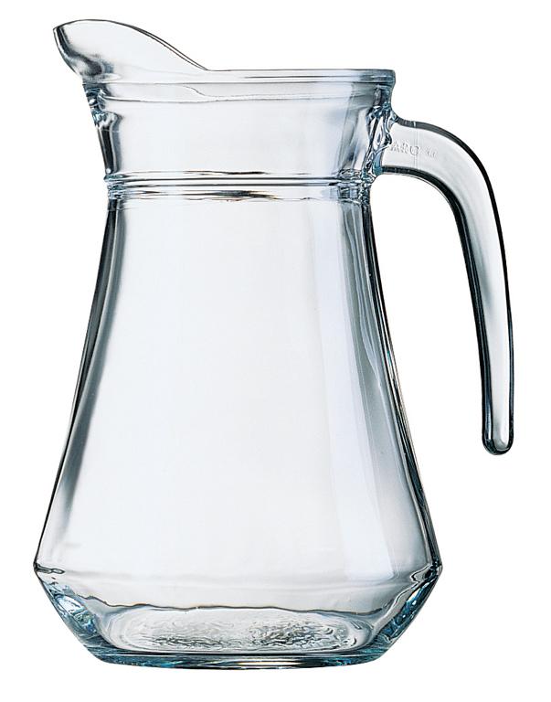 Waterkan Broc bol glas 1.30L