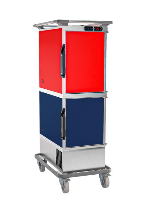 Thermobox KF150 ECO 4 x GN 1/1 compressor gekoeld + 6 x GN 1/1 convectie verwarmd