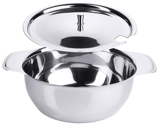 Soepterrine zonder deksel zonder voet RVS 18/10 3,00L