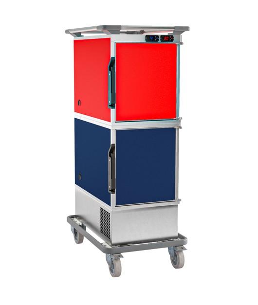 Thermobox KF120 ECO 4 x GN 1/1 compressor gekoeld + 4 x GN 1/1 convectie verwarmd