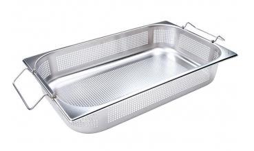B.PRO Gastronormbak met greep geperforeerd 1/2 GN-145mm RVS