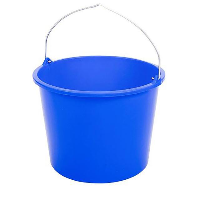 Emmer HACCP PE blauw 12L
