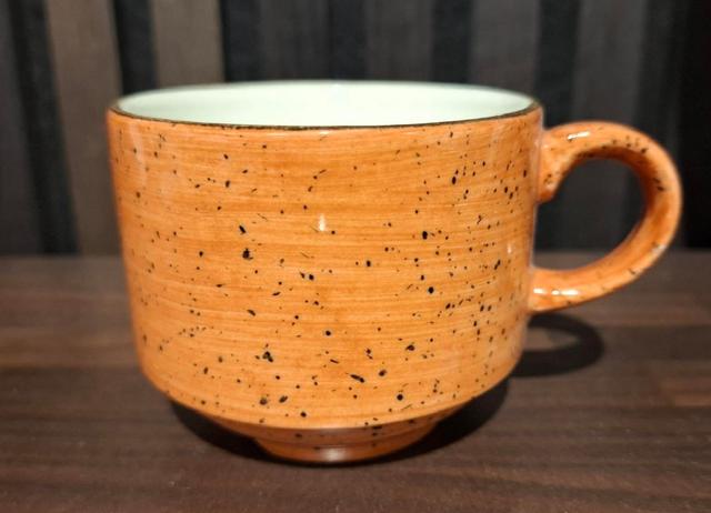 Koffiekop Rustic 20 cl stp Rustic terracotta