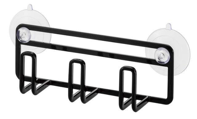 Yamazaki Tower Sponshouder met zuignappen - Zwart