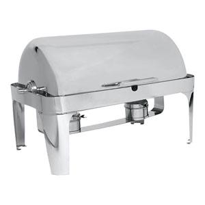 Chafing dish 18/10 Roll-Top m/gr 1/1Gn
