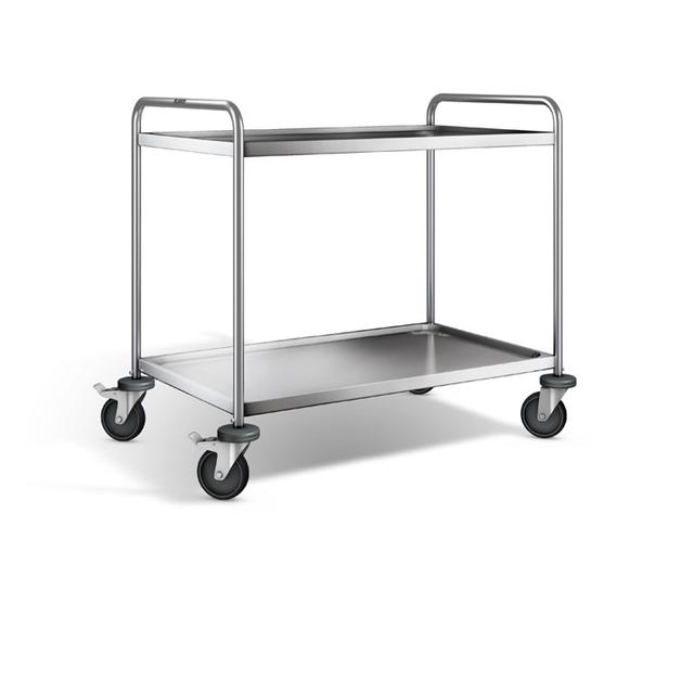 Serveerwagen SW 10 x 6-2 Basic staalverzinkte wielen