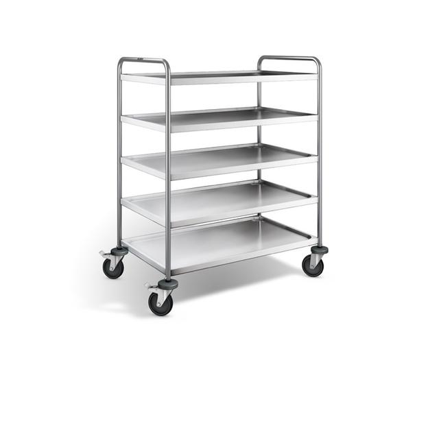 Serveerwagen SW 10 x 6-5 staalverzinkte wielen