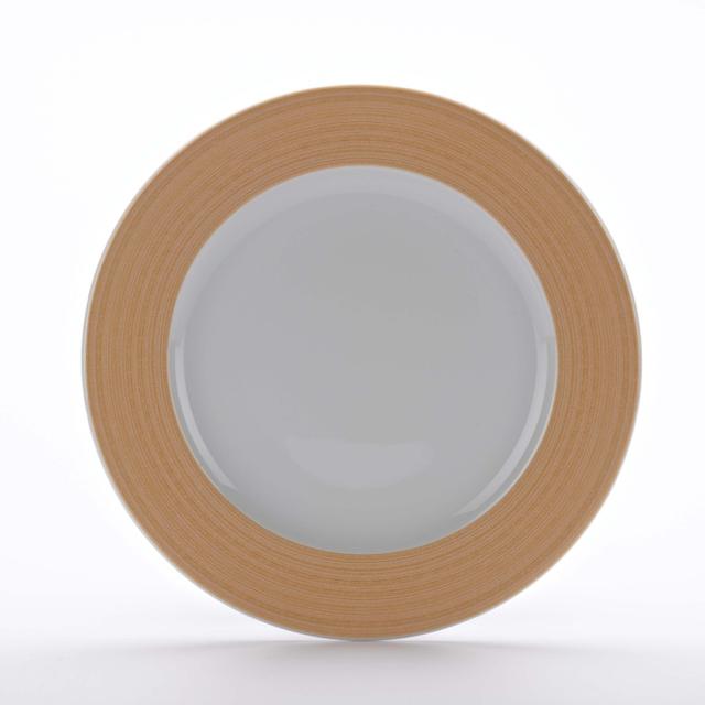 Bord XL roze rand 260mm