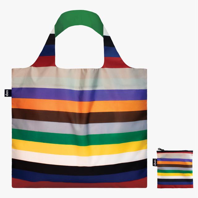 LOQI Bag Large - Lottery Stripes Recycled gerecycled