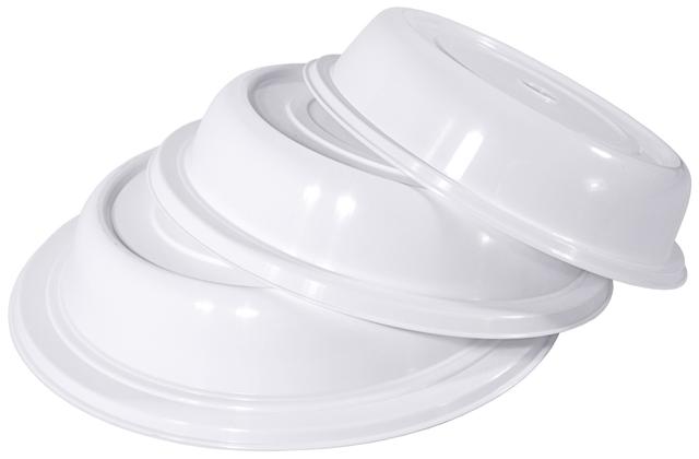 Bordendeksel m/vingergat PP wit 243x60mm